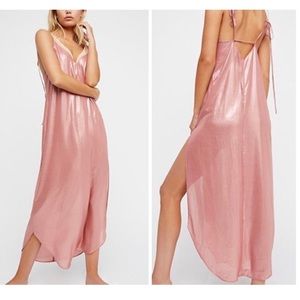 NWOT Free People Anytime Shine Slip